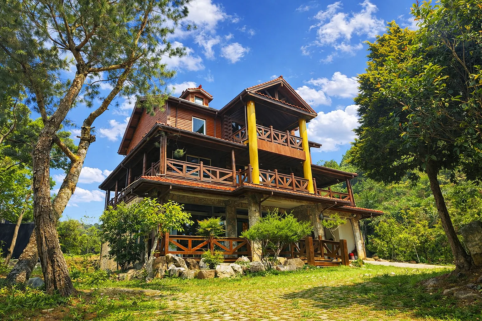 清境10人包棟-旭悠民宿